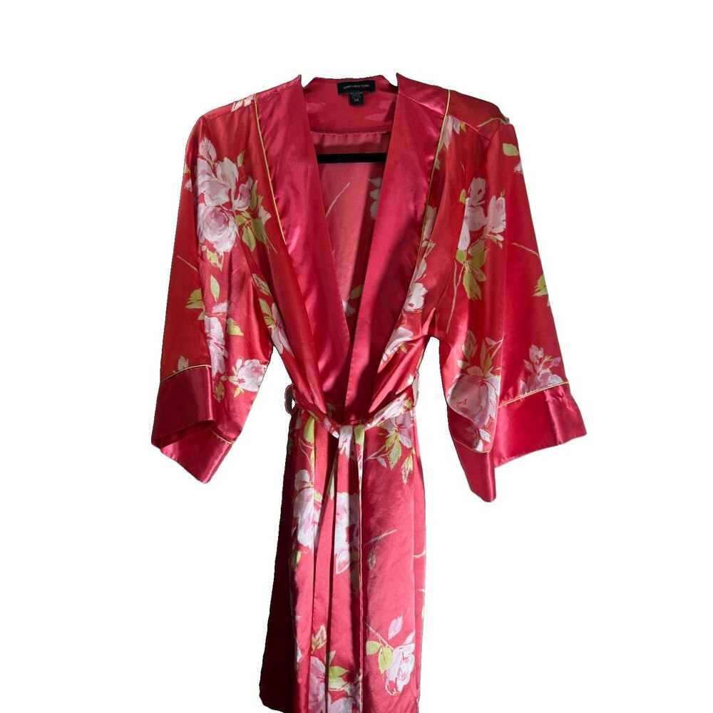 Jones  NY Womans Robe Size S/M above knee